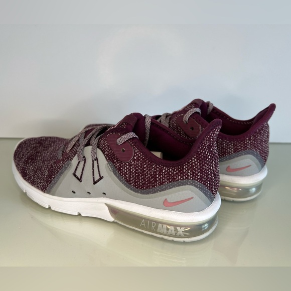 Nike Womens Air Max Sequent 3 Purple Running Shoes Sneakers Size 9 - Picture 3 of 15